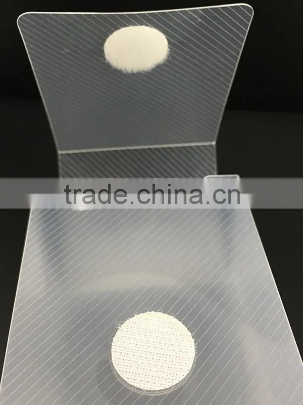 PP transparent deck box with velcron