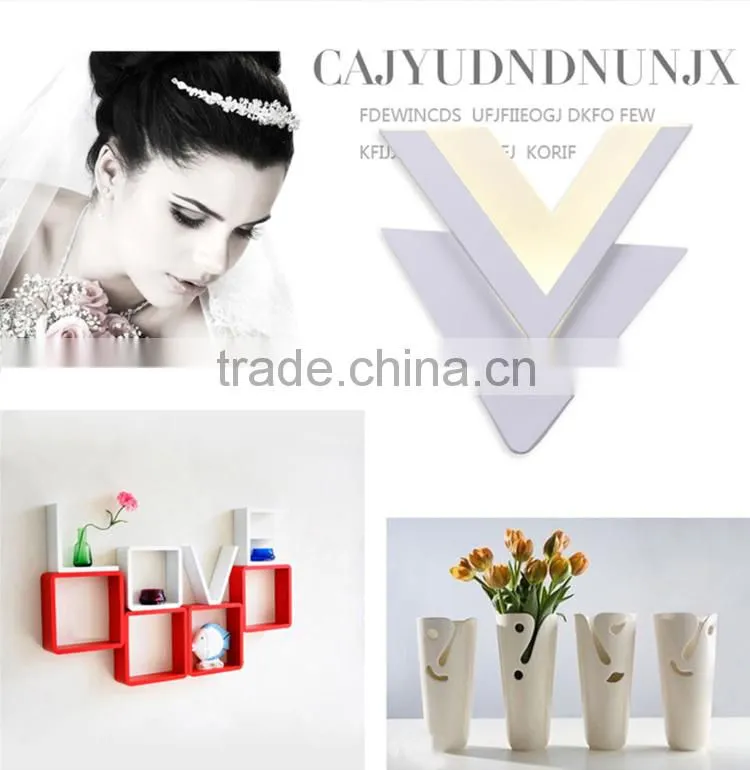 2015 New Arrival 12W LED Lighting V Shape 5050 LED Wall Lamps