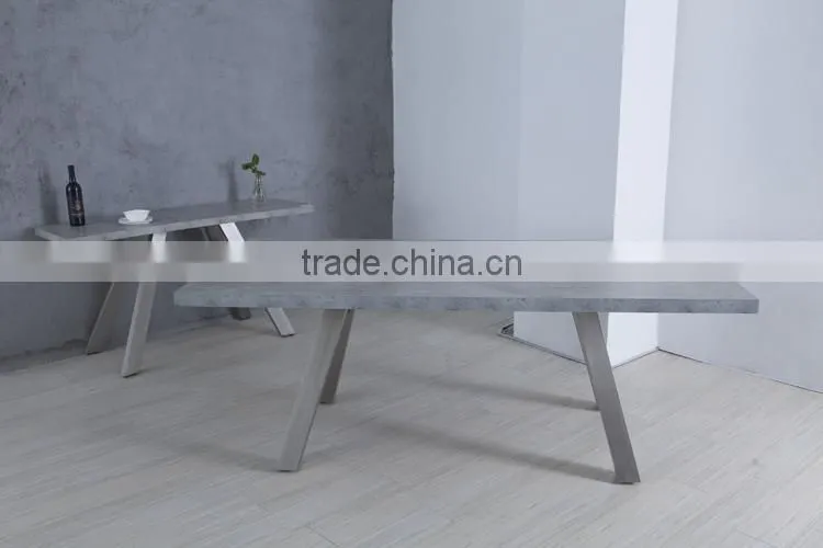 Modern Stainless Steel Table Leg