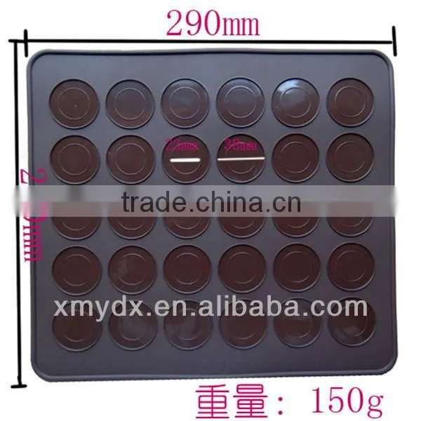 100% food grade silicon bread mold, 30 cups round silicone cake mold