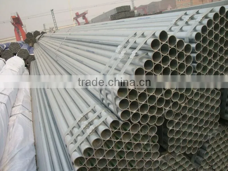 Hot dip galvanized steel pipe price