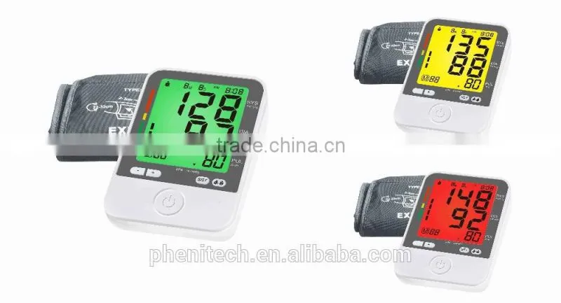 Home use digital arm type blood pressure monitor price with bluetooth