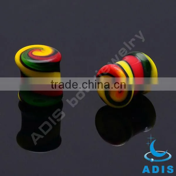 Dongguan Glass Plug Flesh Ear Pyrex Tunnel Piercing Jewelry