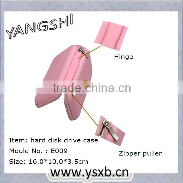 Innovative multicolour fashion hard drive external bag