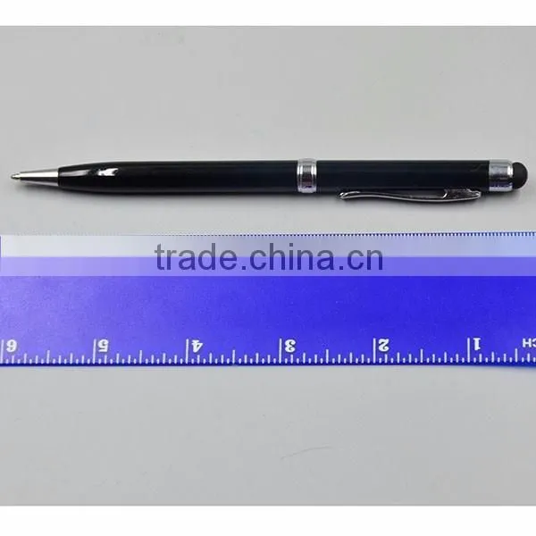 Glossy Disposable Stylus Ball Pen for Promotion