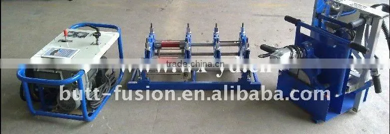 HDPE plastic pipe butt fusion welding machine