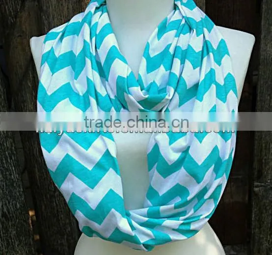Wholesale baby scarf baby cotton scarf baby yellow chevron scarf