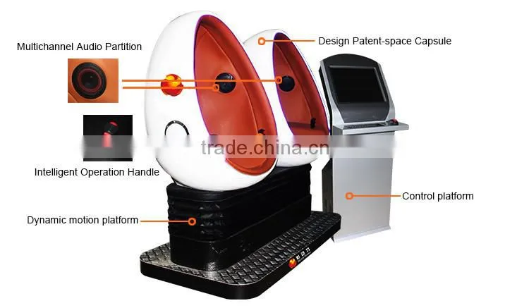 Attractive and fashionable appearence vr 9d cinema