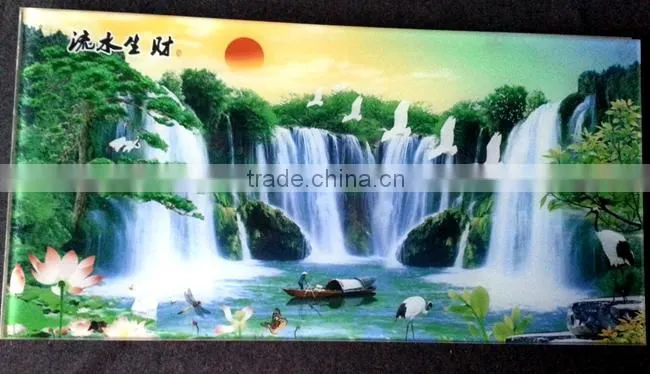 Colorful facade glass and window glass of insulated glass, ceramic digital printing glass