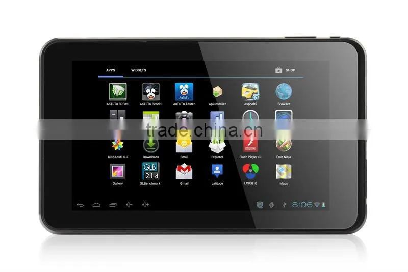 RK3066 7inch MID Android 4.0.4, Cortex A9 Dual Core up to 1.6 GHz, 16GB+Bluetooth(M700)