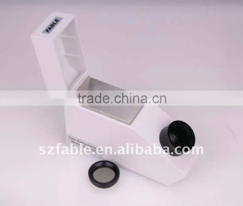 High Quality Gemstone Refractometer With Durable Light and 2ml Refractive Index Oil