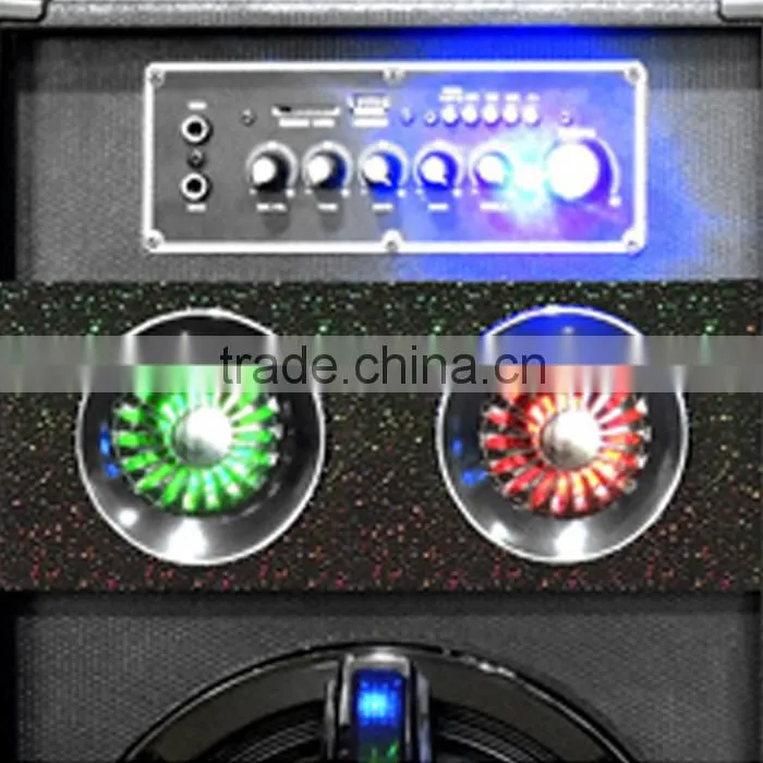 Standrad 2.0 stereo surround hi-fi bluetooth speaker led light