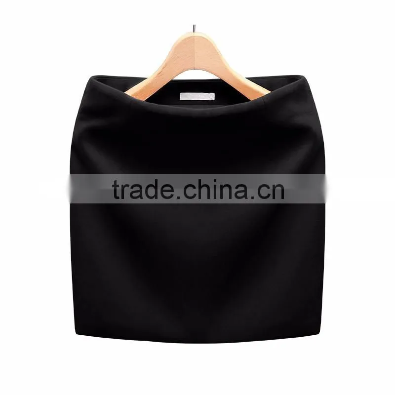 The most bright eye the most fashion lady pure color skirt, joker fashion ladies dress