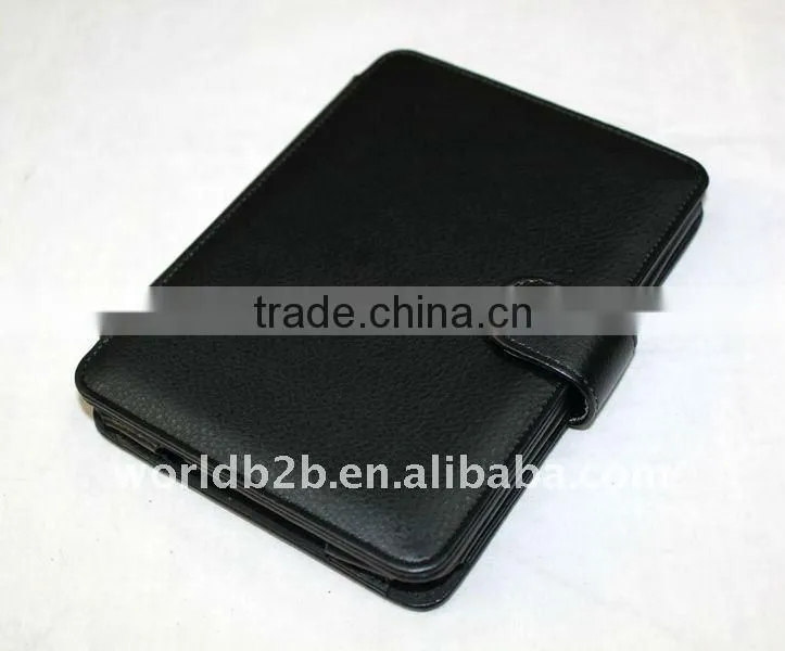 Booklet design Leather Cover Case for the Kindle Touch