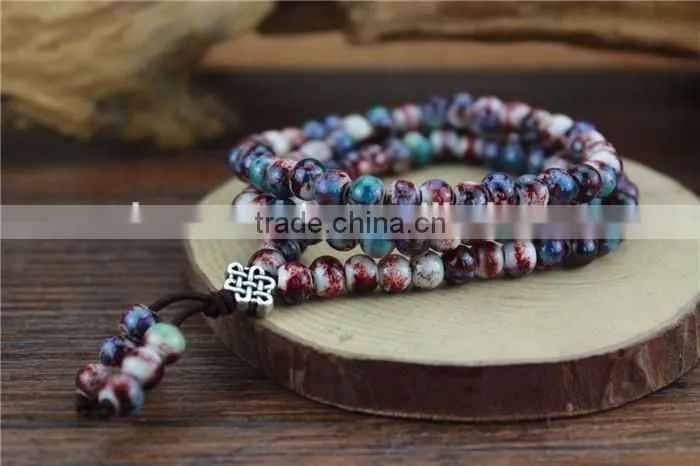 Bead ceramic wristband Bracelet , chaplet bracelet popolar and colors