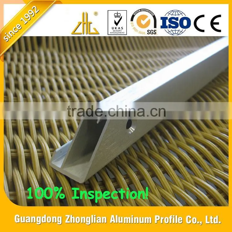 Wow!! CNC hole punching aluminium profile extrusion for stocking shelves, storage rack in Australia / aluminium oval tube Canada