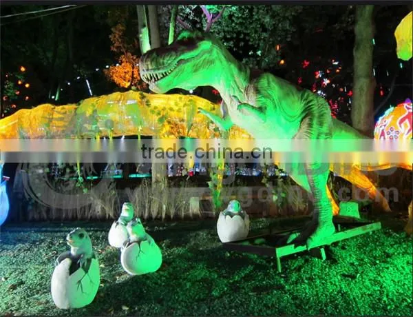 VGE02-amusement park dinosaur egg toys
