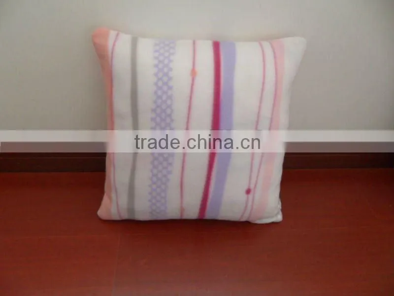 Double-sided velvet multi-purpose hold pillow