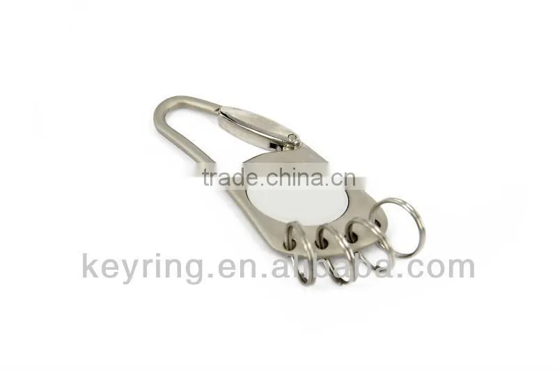 blank metal keychain/blank keyring/blank photo metal keychain