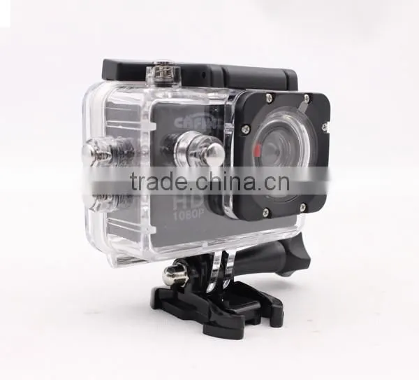 2016 New Fashion Outdoor camping 1080P full hd action sport camera