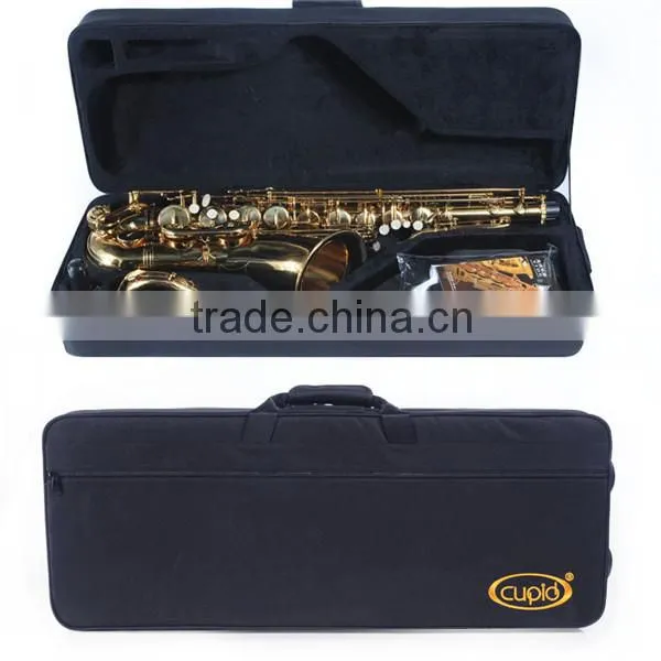 China Professional Gold lacquer sax Tenor Saxophone
