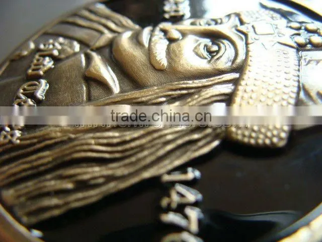High quality customized bronze color indian old coins