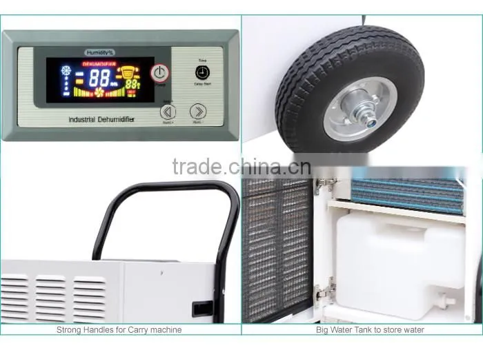 38L/D Metal Coated Swimming Pool Dehumidification Equipment Remote Control with Wifi 2016 New Design