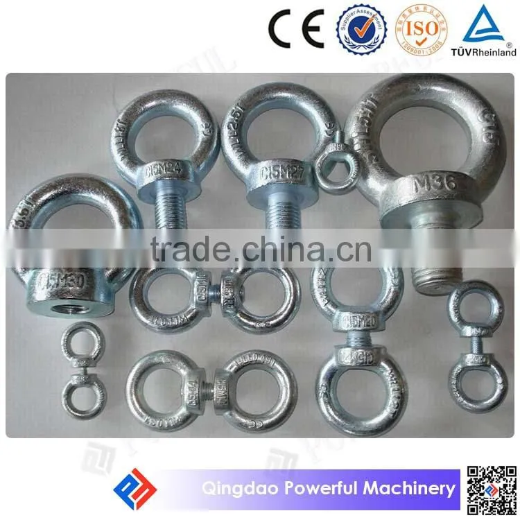 High Strength DIN 580 Lifting Eye Bolt