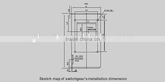 12KV Indoor Metal-Clad Withdrawable Circuit Breaker Panel enclosure panel