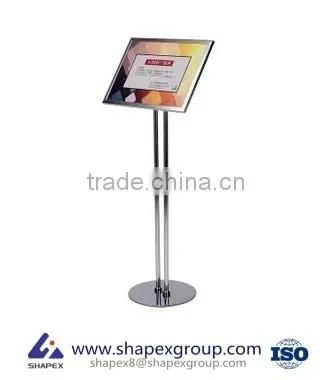 Glass Fabric City Street Sideway Outdoor Pillar Lamp Post Sign