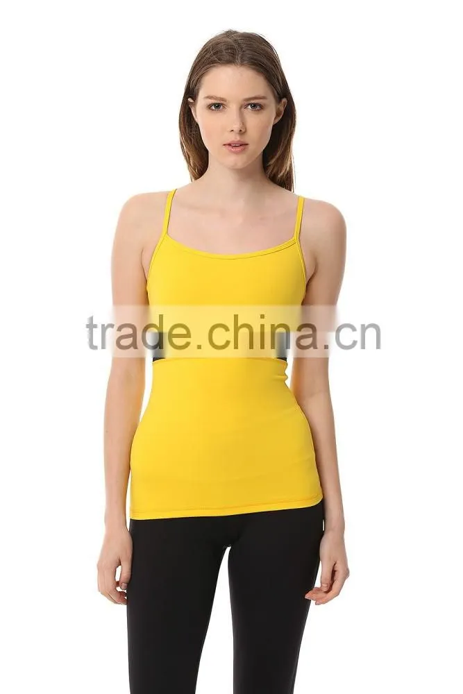 Ladies's Yoga Wear Slim Fit Sexy Jersey Women Fashion Lounge Tank