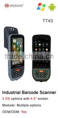 android handheld barcode scanner bluetooth,handheld barcode scanner android with 4.0inch display and cheap price