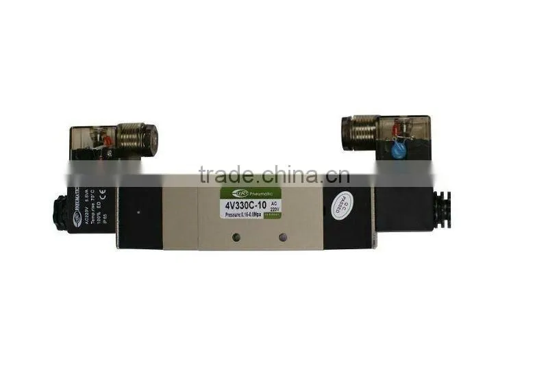 4V330-10 series double coil directional solenoid valves