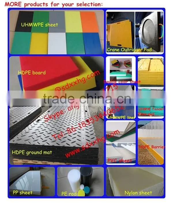 China supplier for UHMWPE coal mining liner board