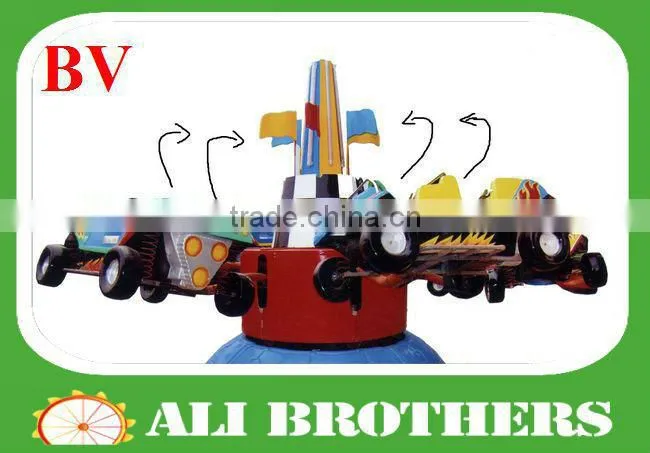 Super fun playground kids rides crazy jumping car