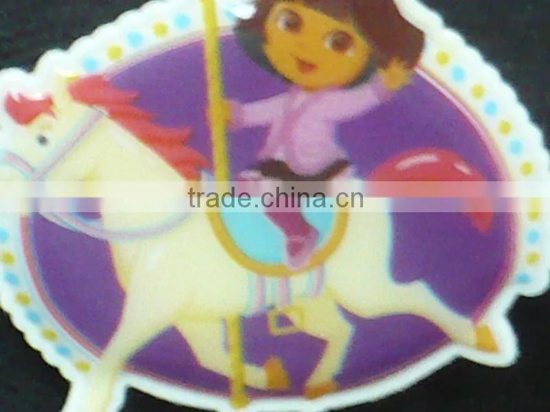 3D animal pvc sticker for kids
