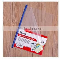 Transparent Zipper PVC File Bag