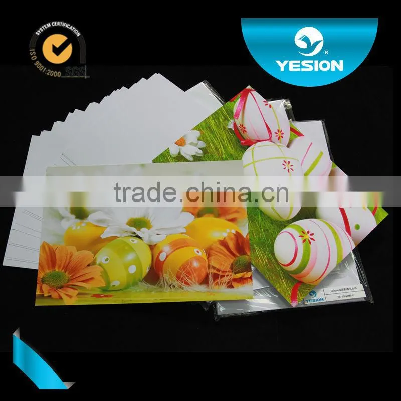 High waterproof best photo paper for inkjet printer two sided photos a4 140gsm