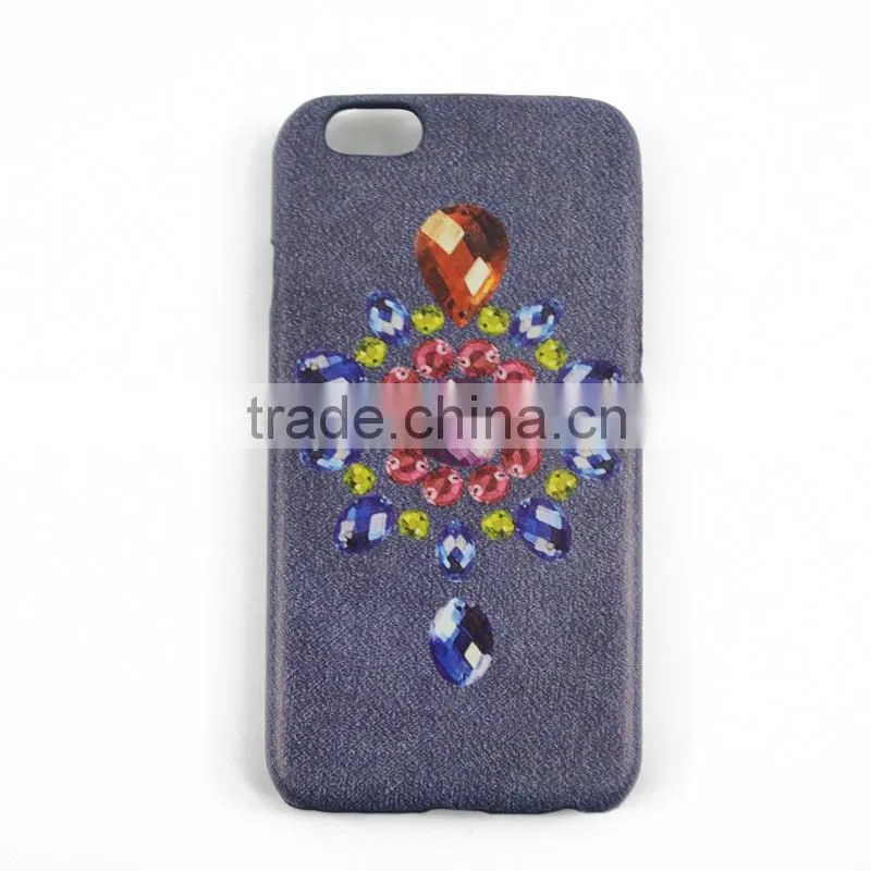 2016 Hot Sale Single PC case Simple and Printing Style PU Leather Case for iphone6 with so many design and support own Design