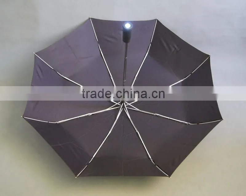 Cheap Foldable Automatic Umbrella LED Umbrella handle