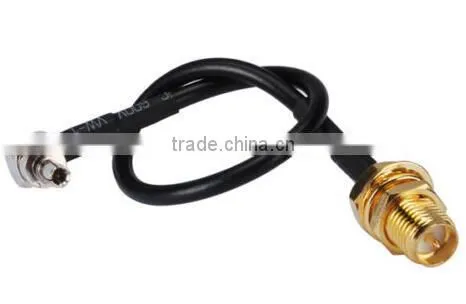 RP SMA to CRC9 RG174 pigtail cable for huawei 3G antenna