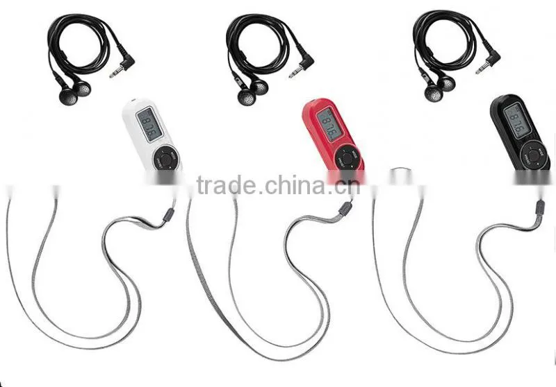 FM radio with alarm snooze function and sleep function