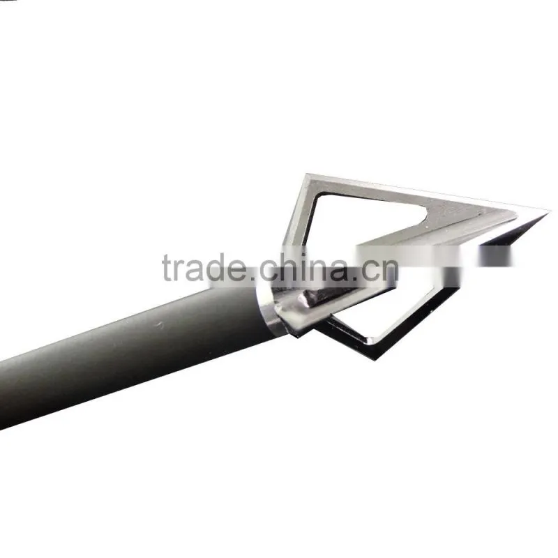 archery arrow tips hunting arrow broadhead with 3 fixed sharp blades broad heads 100 grains arrow tips archery