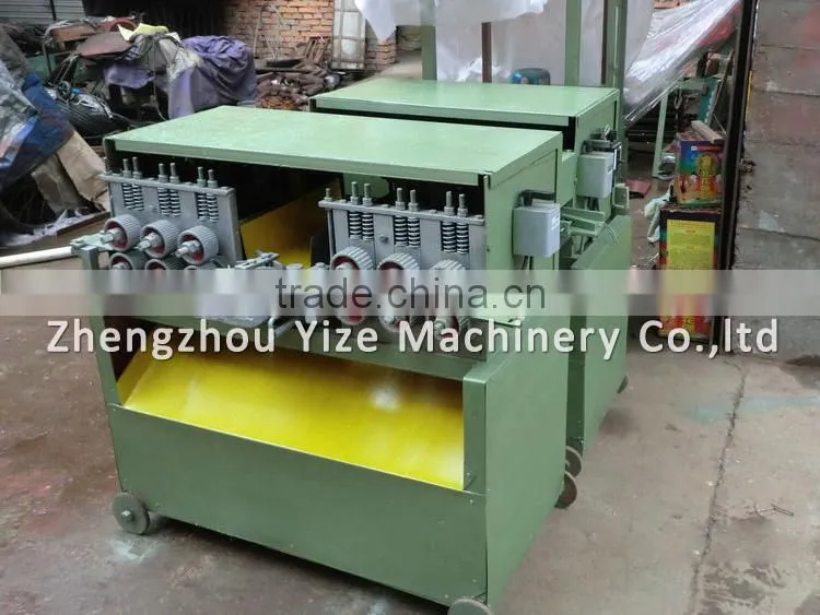 Bamboo stick cutting machine from round bamboo stick making machine line