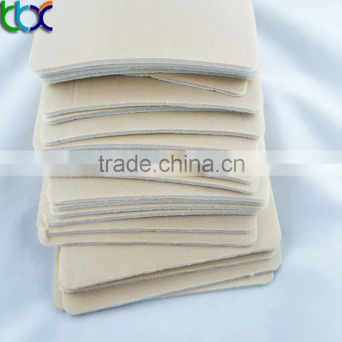 PU coated 600D polyester waterproof oxford fabric with sponge for bag and luggage