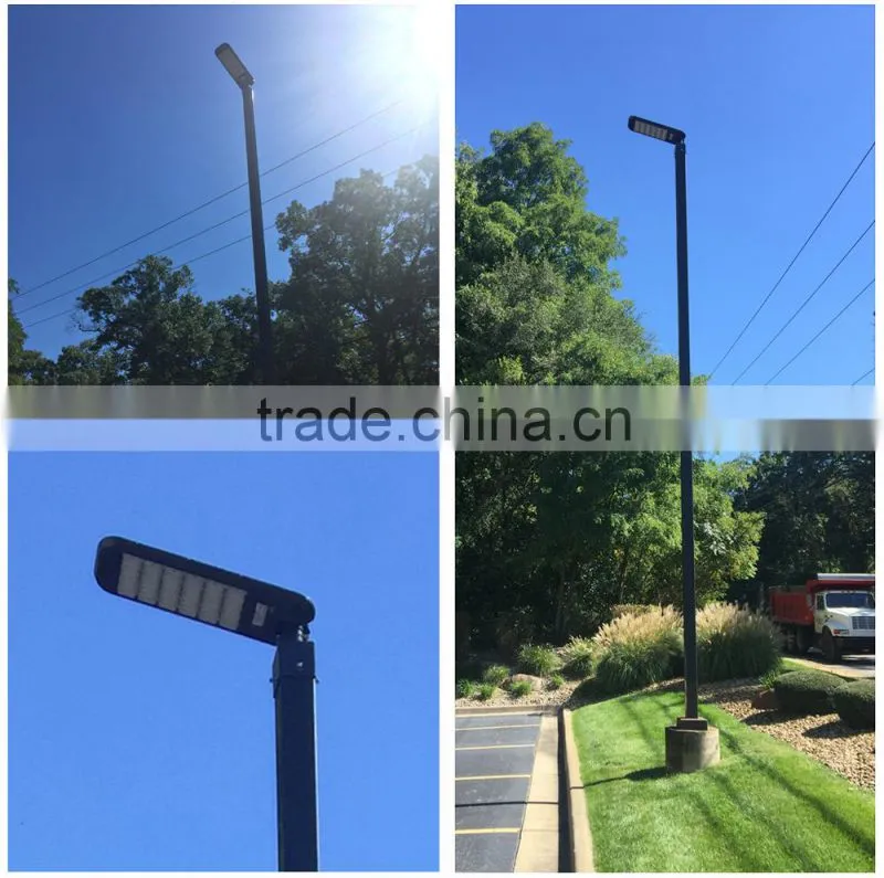 UL DLC 5 Years Warranty 265W Parking Lot LED Lights for 1000W Replacement