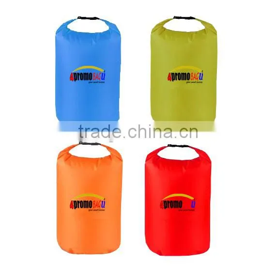 Red Waterproof beach tote bag