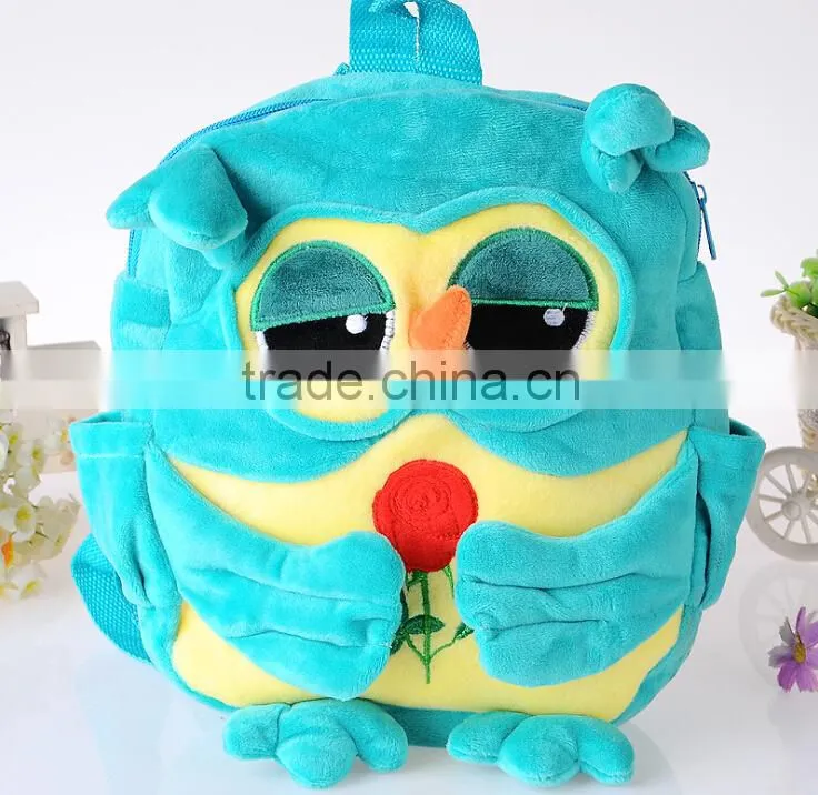 Hot selling cute cartoon animal school bags for kids