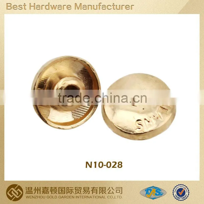 decorative rivets round single cap jean rivets