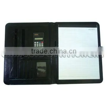 Customized calculator with notepad